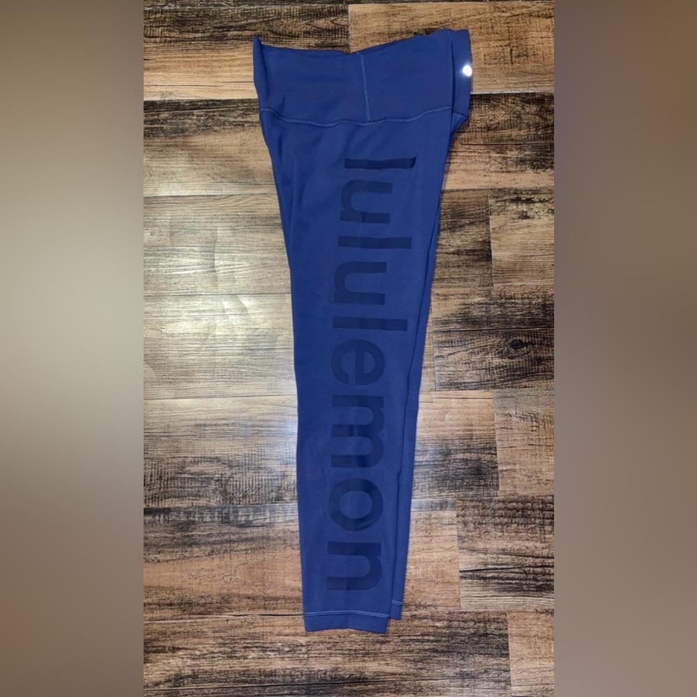 lululemon Athletic Leggings with logo down leg
